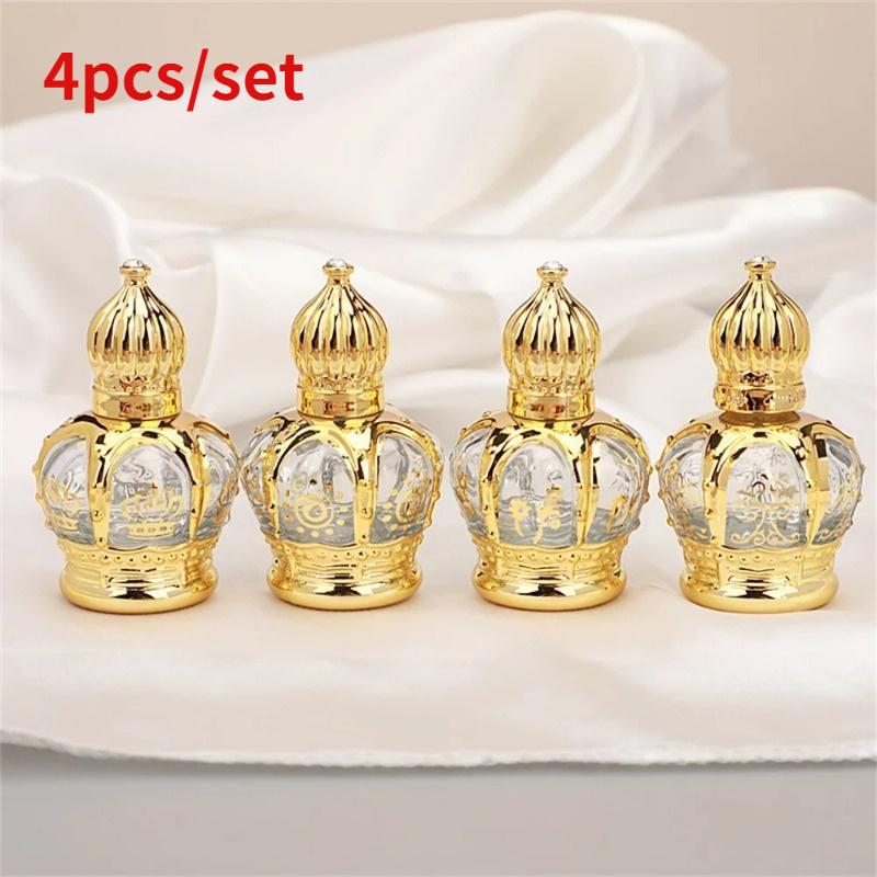 Luxury Skincare Samples - 4pcs/set Luxury Golden Essential Oil Roller