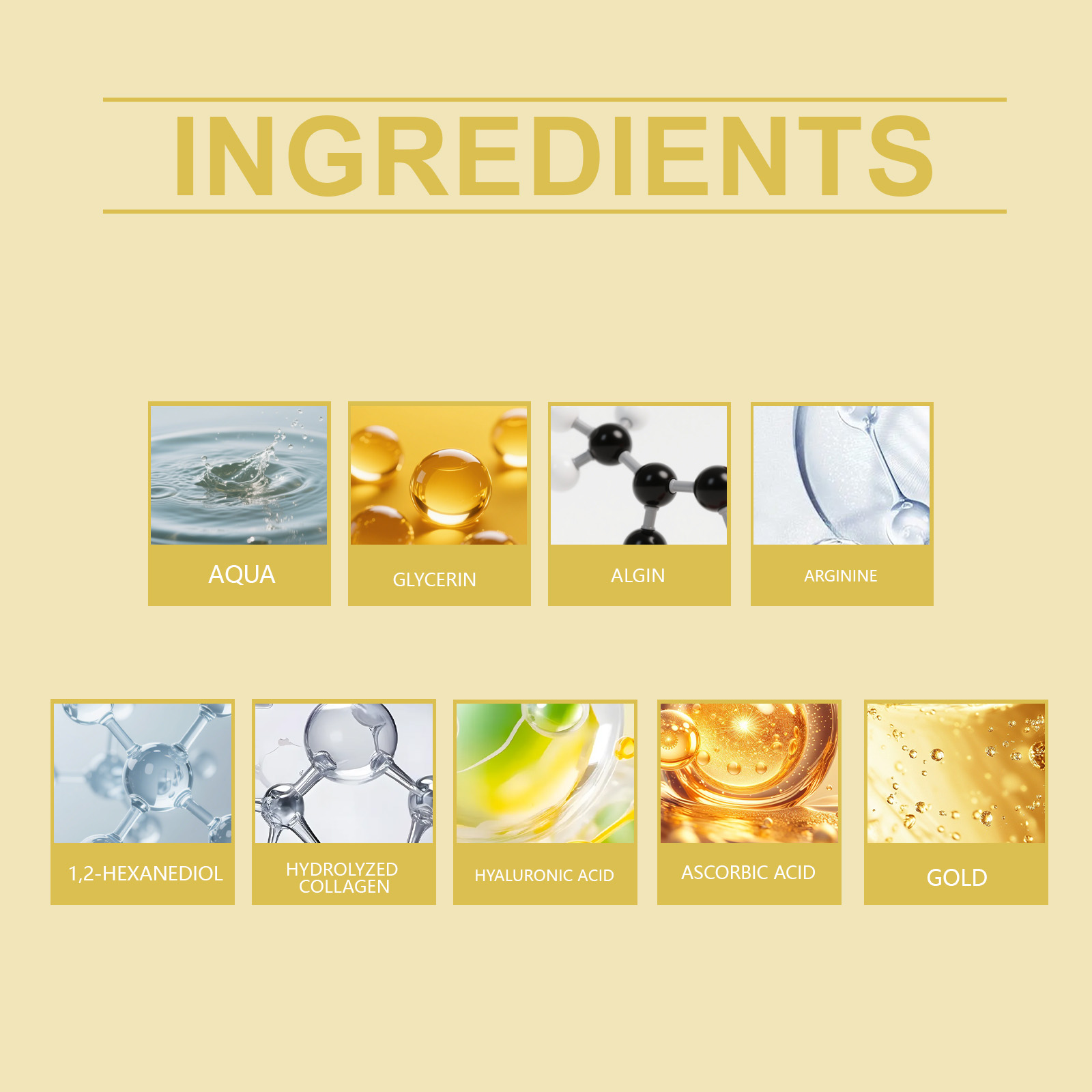 Moisturizing Repairing 24k Gol - огляд і ціна Luxury Gold Skincare