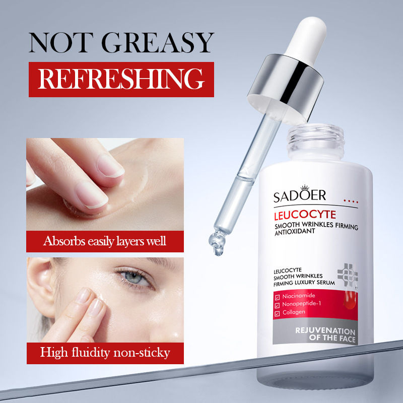 White Blood Cell Wrinkle Smoot - огляд і ціна Skincare Luxury Whitening