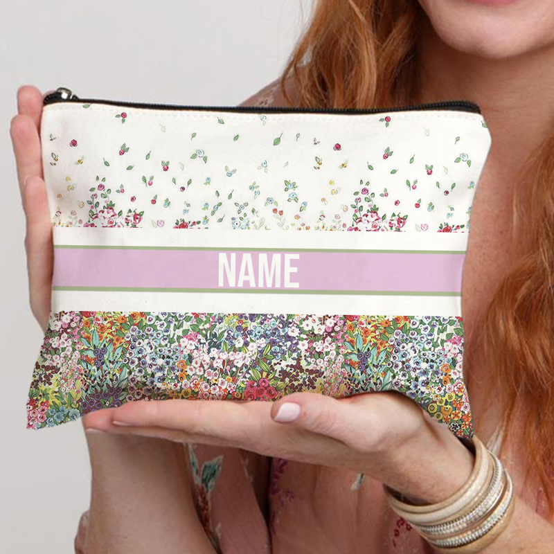 Custom Name Cosmetic Bag Trend - огляд і ціна Luxury Skincare Samples