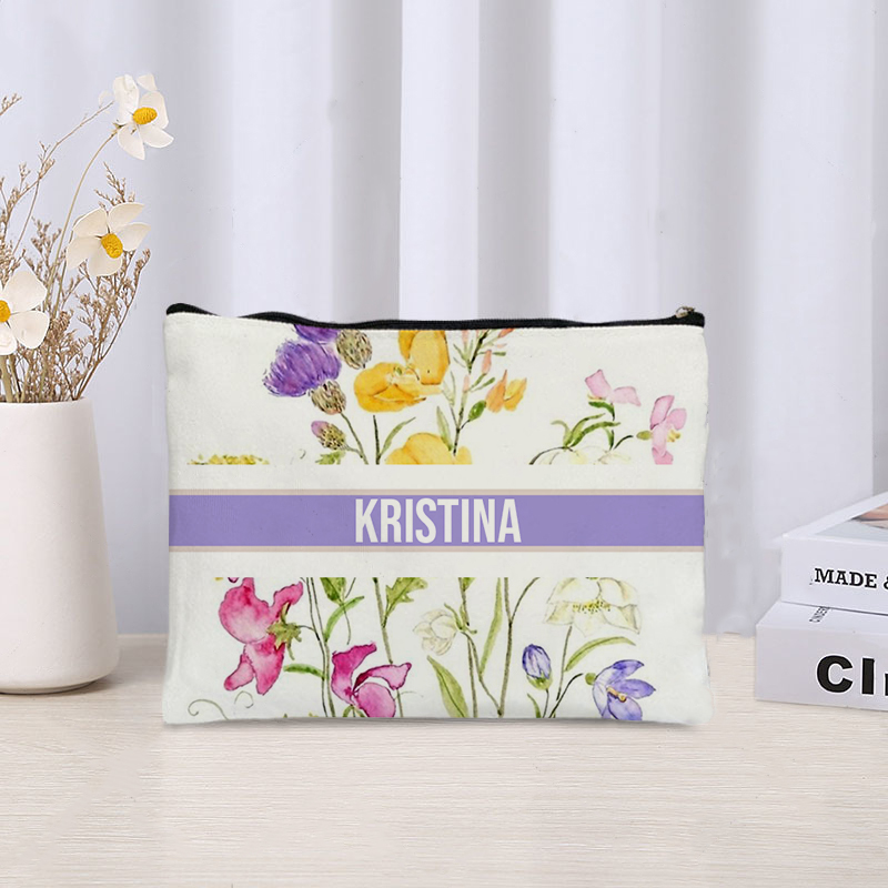 Custom Name Cosmetic Bag Trend - огляд і ціна Luxury Skincare Samples