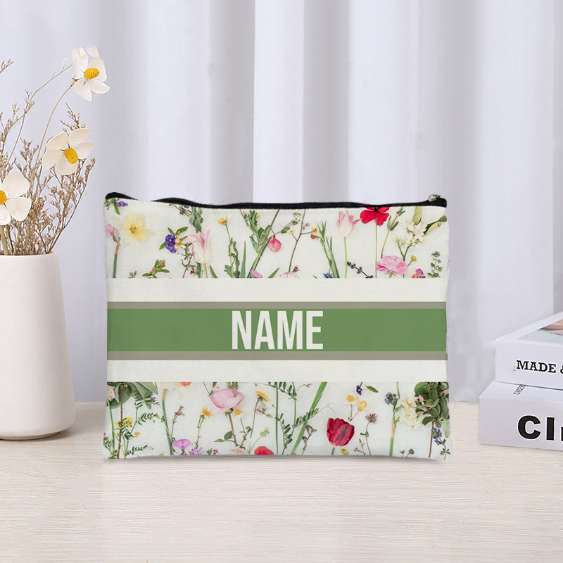 Custom Name Cosmetic Bag Trend - огляд і ціна Luxury Skincare Samples