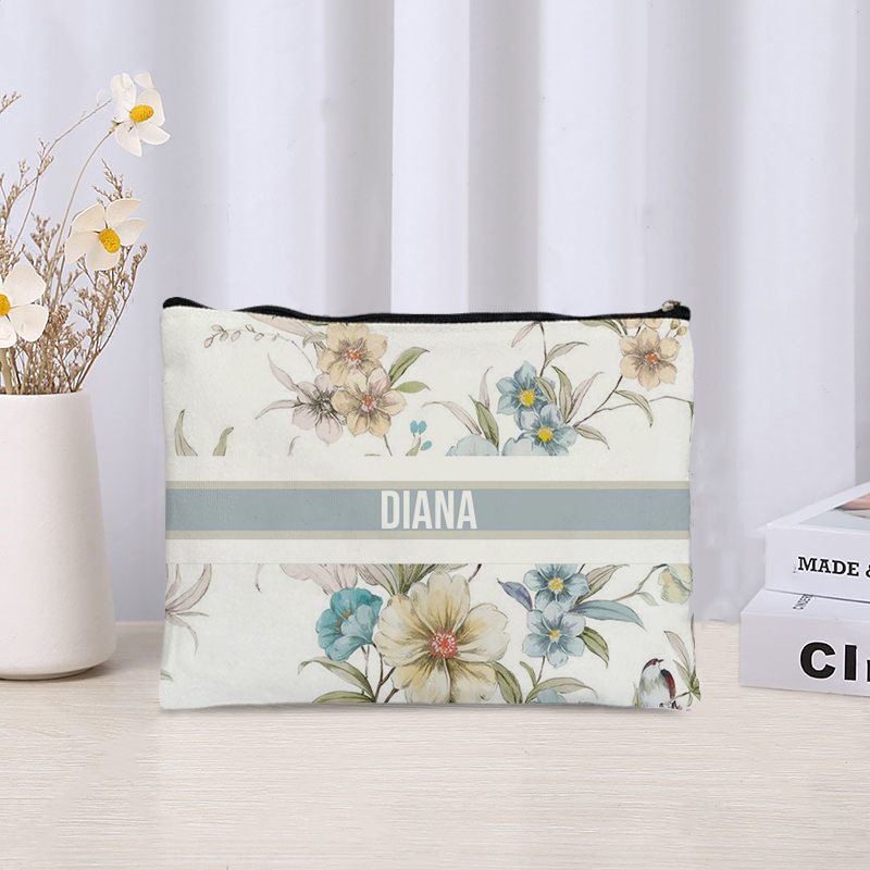 Custom Name Cosmetic Bag Trend - огляд і ціна Luxury Skincare Samples
