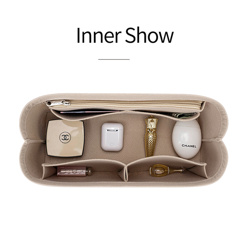 Felt Insert Bag Cosmetic Organ - огляд і ціна Luxury Skincare Samples
