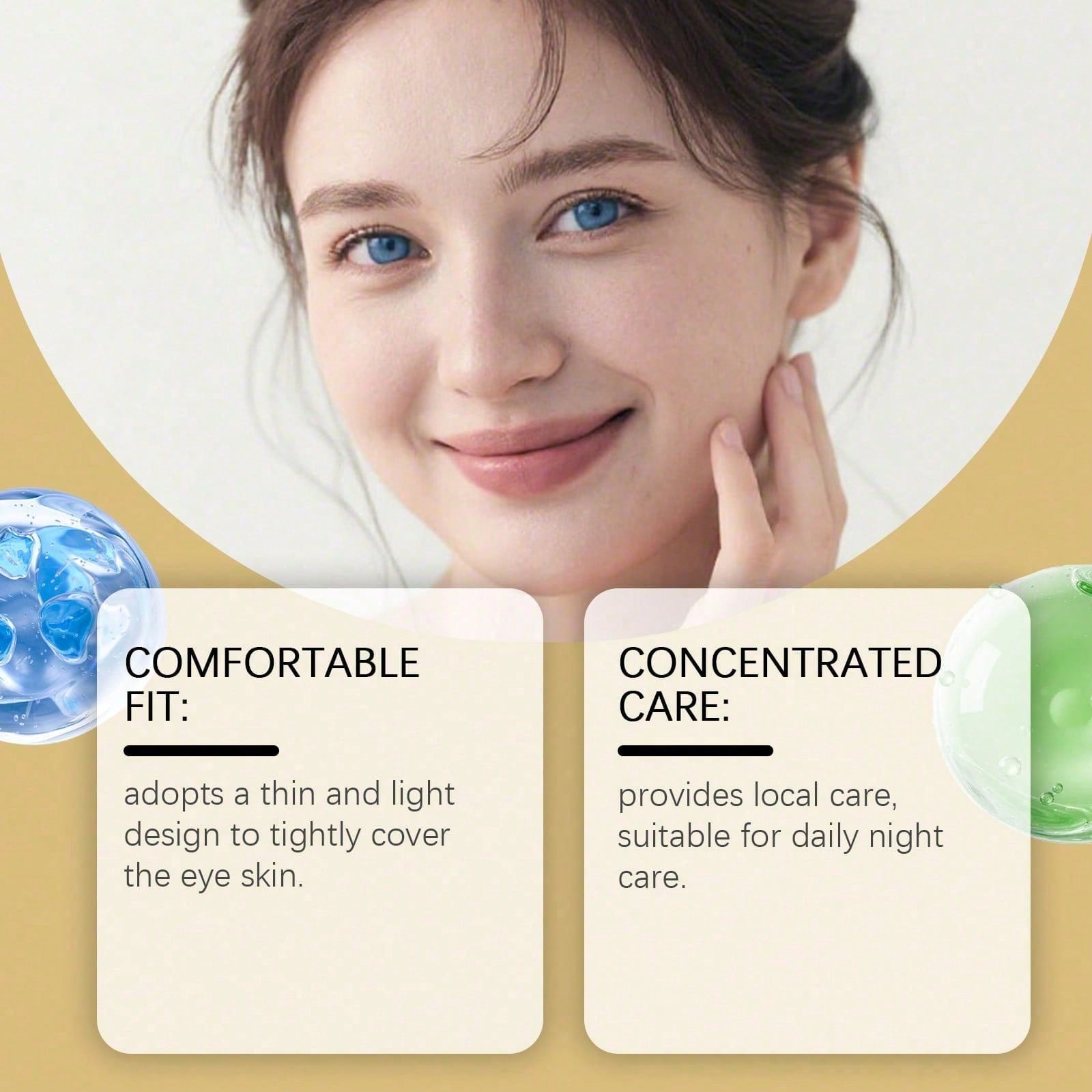 24K Gold Eye Mask, 60 Count Lu - огляд і ціна Luxury Gold Skincare